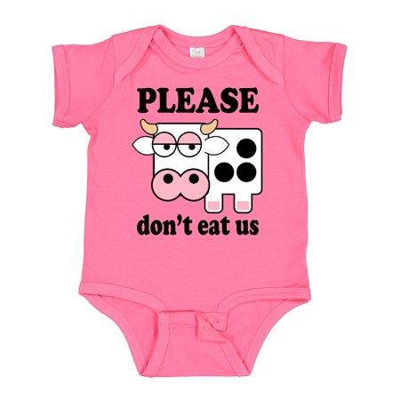 

Inktastic Vegan Cow Lover Animal Rights Gift Baby Boy or Baby Girl Bodysuit