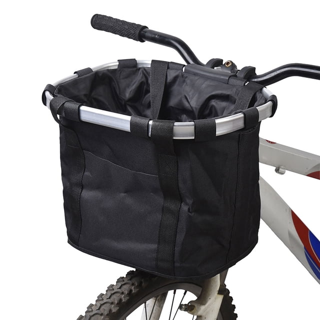Alforja para bicicleta Bastidor delantero ciclo de la bicicleta de la bici de la lona desmontable ce Tomshoo Alforja para bicicleta