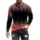 thumbnail image 2 of Blusas y camisas de manga larga con cuello redondo para hombre, blusa informal de manga larga con cuello redondo y estampado., 2 of 5