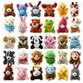 thumbnail image 1 of 30Pc Mini Animal Toy Set Cute Small Animals Keychain Decoration For Kindergarten Gift, 1 of 6