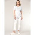 thumbnail image 5 of Made by Johnny Women's Casual Shirts Twist Knot Tunics Tops XXL WHITE, 5 of 6