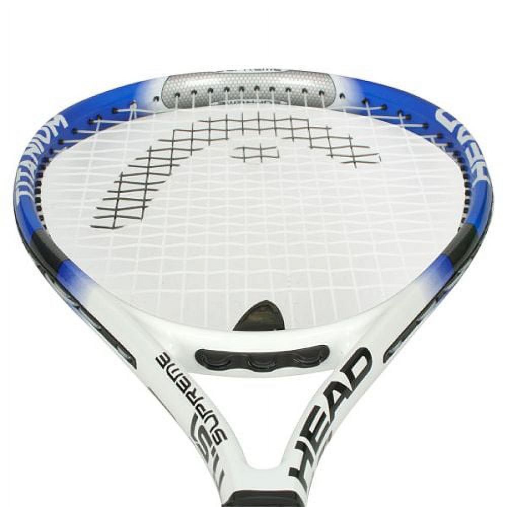 HEAD Ti. S1 Supreme Tennis Racquet, 107 Sq. in. Head Size, Blue/White, 10.5 Ounces - image 4 of 5