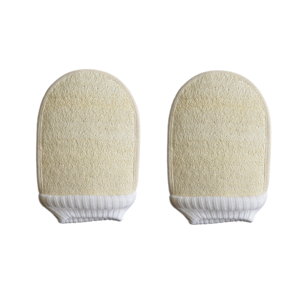 Sponge Shower Loofah Body Scrubber Pads Exfoliating Pad Brush Set Luffa