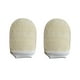 thumbnail image 1 of EeaseMX 2 guantes de baño de lufa, guantes de masaje exfoliantes, guantes sin dedos, esponja de fregar, 1 of 7