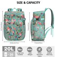 thumbnail image 3 of Travel Cooler Bag - German Shepherd with Flowers Camping Beer Cooler Backpack with Bottle Opener- Waterproof Insulated Picnic Backpacks - Cooler Bag for Beach, 3 of 6