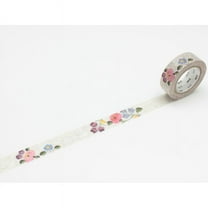 MT EX Series Washi Paper Masking Tape [Produced in Japan]: 3/5 in. x 33 ft. (Lace Kalocsa)