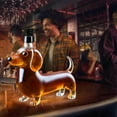 thumbnail image 3 of IMossad Dachshund Dog Whiskey Bottle,Funny Dachshund Whiskey Bottle,Unique Wine Decanter, Glass Dachshunds Statue Wine Bottles, Home Bar Bar Decor for Whiskey Enthusiasts, 3 of 5