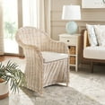 thumbnail image 6 of Safavieh Callista Wicker Club Chair, White Wash, 6 of 18