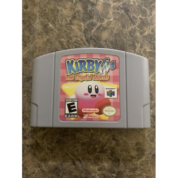 Kirby 64 les Éclats de Cristal - Cartouche de Jeu Vidéo pour Nintendo 64 N64 Console