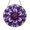 Acrylic 3.5 Inch, variant on Bright Purple Lavender Suncatcher Window Hanging Display Item Sun