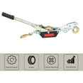 thumbnail image 2 of Weiweiguan Power Puller Cable Grip Wire Grip Hand Ratchet Puller 2T (With 2m Steel Cable), 2 of 7