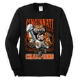 thumbnail image 2 of Wild Bobby CIN Fantasy Sports Men Long Sleeve Shirt, Black, Medium, 2 of 5