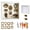 White, variant on DIY Mini Museum Silhouette Box with Light, Mini Museum Frames and Figurines for Home Display and Decor (White)