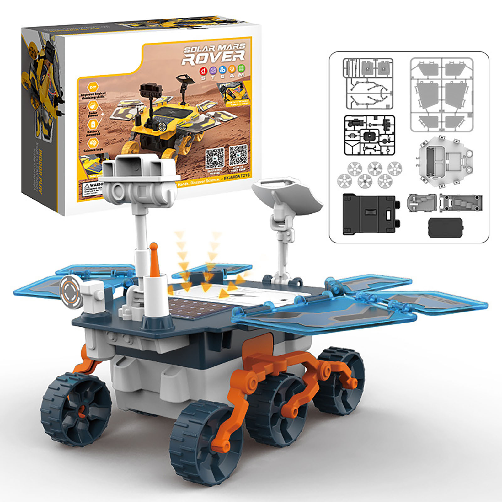 Flywake Christmas Gifts For Kids,Adult DIY Assembled Solar Rover Model Stem  Science And Education Experiment Manual Self-assembled Electric Toys  Walmart Canada