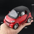 thumbnail image 4 of 1:32 Model Car Metal Diecast Toy Vehicle Kids Sound Light Gift For Smart ForTwo Accessories, 4 of 8