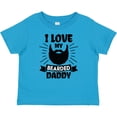 thumbnail image 3 of Inktastic I Love My Bearded Daddy with Beard Silhouette Boys or Girls Baby T-Shirt, 3 of 5