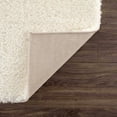 thumbnail image 6 of Hauteloom Heavenly Living Room, Bedroom Area Rug - Contemporary - Plush Pile - Cream - 18" x 18" Sample, 6 of 16