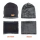 thumbnail image 2 of 4 Conjunto Gorro Bufanda Guantes Frío Tejido Lana Unisex, 2 of 8