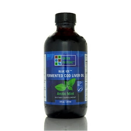Blue Ice Fermented Cod Liver Oil, 8 fl oz/240mL, Arctic (Best Price Fermented Cod Liver Oil)