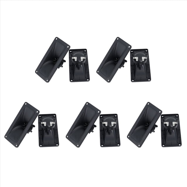 10 Piezas Altavoz de Agudos Altavoz de Agudos Piezoeléctrico 150 W Zumbador de Cerámica Agudos Cuadrados Altavoces de Audio DIY
