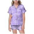 thumbnail image 2 of WEAIXIMIUNG Kid DIY Hand Painted Homewear Set Colouring Pajama Sets For And Girl Can Play With And Wea 110, 2 of 5