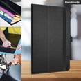 thumbnail image 4 of Labanema Compatible with Lenovo Chromebook Duet 3 11 Case,PU Leather Folio 2-folding Stand Cover for Lenovo Chromebook Duet 3 (82T6001HUS) 10.9" 2-in-1 Tablet,Black, 4 of 6