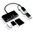 thumbnail image 3 of YaChu USB 3.0 Type C Memory Card Reader, for SD/Micro SD/TF Cards, 3 of 8