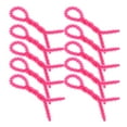 thumbnail image 1 of IFANLANDOR 20Pcs Silicone Spiral Hair Perm Rods Rosy Color Flexible Curling Tools, 1 of 7