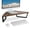 Brown, variant on Maple Triangle Monitor Desk Riser Desktop Corner Storage