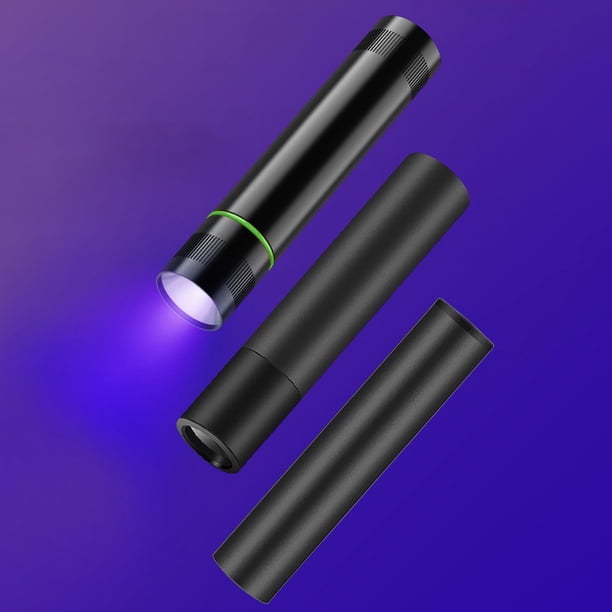 Detector De Dinero Con Linterna Uv De Wood, Lmpara De Luz Negra Para Tia Felina, Plstico, Bombilla Uv De 3 Pulgadas, Longitud De Onda De 365 Nm, Para Detectar Dinero Falso, Para, Ukhbmc