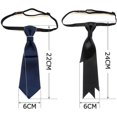 thumbnail image 3 of LinYooLi Nœud Papillon de Mariage pour Hommes et Femmes, Classique, Ajustable, pour Fête, Tissu Ruban, Pré-Noué, 3 of 3
