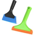 thumbnail image 1 of Gomake Small Rubber Squeegee Window Shower Squeegee,Auto Water Blade for Car Windshield, Window, Mirror, Glass Door (Green+ Blue), 1 of 7