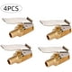thumbnail image 1 of Adaptador de válvula de neumático de automóvil de 4 piezas de 8 mm, accesorio de válvula de inflado de latón para neumáticos de automóvil o camión, punta de compresor de latón neumático, clip de, 1 of 7