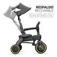thumbnail image 2 of Triciclo Tipo Carreola con Toldo Plegable Evolutivo Portatil Reclinable 4 En 1 Gris Baby Gaon Triciclo, 2 of 5