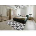 thumbnail image 5 of Ahgly Company Machine Washable Indoor Square Transitional Silver Gray Area Rugs, 8' Square, 5 of 7