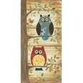 thumbnail image 2 of LaPoint, Annie 14x24 Gold Ornate Wood Framed with Double Matting Museum Art Print Titled - Two Wise Owls, 2 of 4
