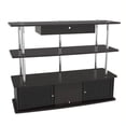 thumbnail image 1 of Convenience Concepts Designs2Go Aspen Meuble TV 48 Pouces en Noir, 1 of 3