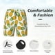 thumbnail image 3 of Fotbe Pineapple Traje de Baño para Hombre – Shorts de Natación de Secado Rápido con Forro y Bolsillos-Medium, 3 of 6
