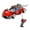 Red, variant on Racing Vehicle​​ 1:18 RC Drift Car - High Speed Remote Control Racing Vehicle with 2.4G Controller & LED Lights​ Led Lights​​