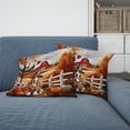thumbnail image 2 of Thanksgiving Basset Hound Pilgrim Grateful, Thankful, Blessed Fall Welcome Pillow Cushion Double Sided Bassets Dog Breed Lovers Gifts Idea Throw Pillow - 00021, 2 of 4