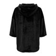thumbnail image 5 of Oversized Sweatshirts for Women - 2026 Fall Winter Outfits Casual 3/4 Sleeve V Neck Comfort Hoodie Pullover, 5 of 5