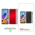 thumbnail image 2 of Cadorabo Case for Samsung Galaxy A21s Cover Matt Metallic Screen Protection TPU Silicone Gel Back case, 2 of 7