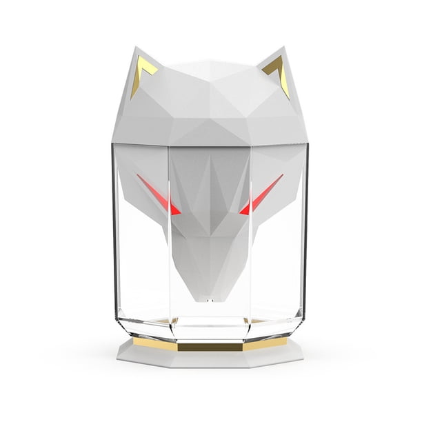 Ygjytge Humidificador Aire Escritorio War Wolf Difusor Aire Eléctrico para El Del (blanco)