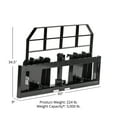thumbnail image 2 of Titan Attachments Pro Series 60" Extra Wide Pallet Fork Frame, Universal SSQA, 2 of 10