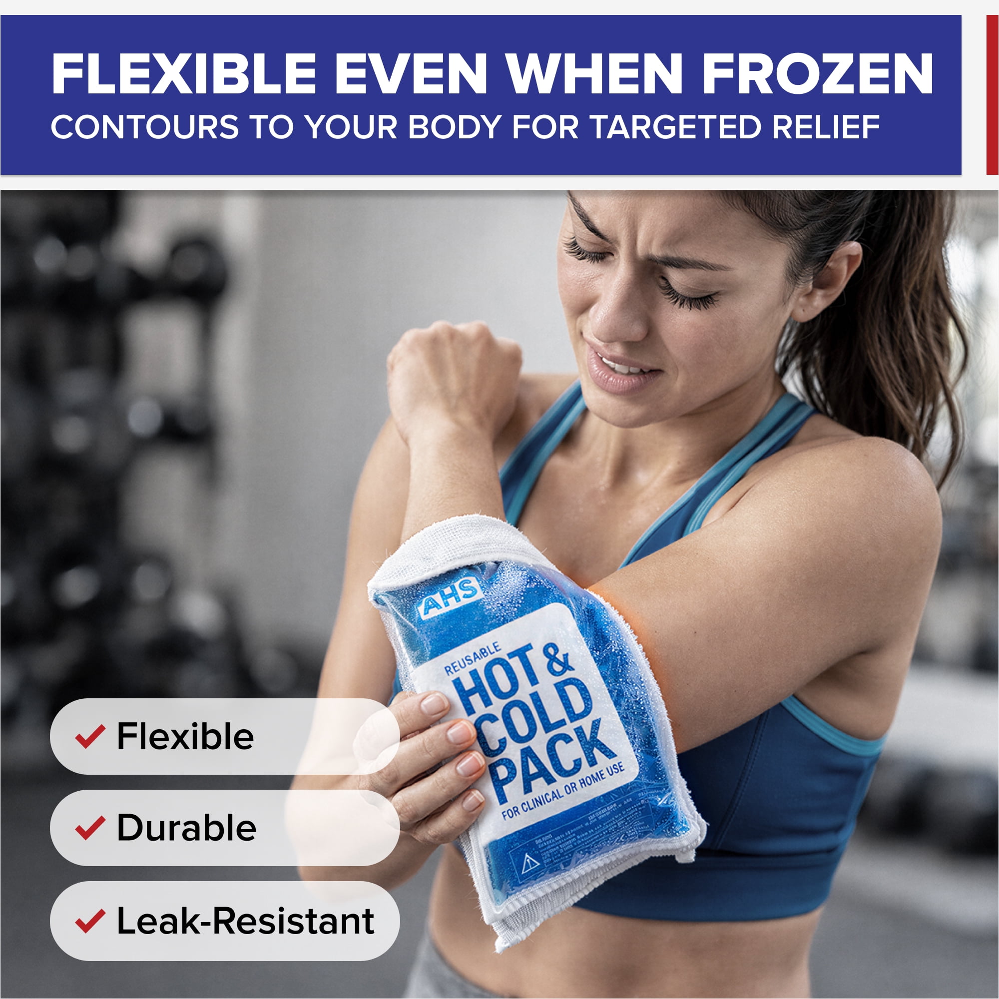 American Hospital Supply | Reusable Hot and Cold Pack | Case of 12 Pairs (24 Each)