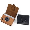 thumbnail image 3 of Deyuer Camera Protective Case Dust-proof Shock-proof Portable Digital Camera Faux Leather Vintage Storage Case for Instax Mini EVO, 3 of 8