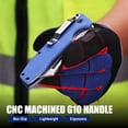 thumbnail image 3 of Couteau WORKPRO Utilitaire Électricien Pliant Poche Acier Inoxydable, 3 of 8