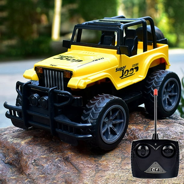 Juguete para piscina, juguete para bebés y niños pequeños. Vehículo todoterreno con control remoto de 18 m de alcance. Coche de carreras todoterreno. Coche de juguete para niños y adultos. Rojo. ABS.