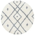 thumbnail image 5 of SAFAVIEH Venus Avaline Abstract Geometric Shag Area Rug, Ivory/Grey, 2'7" x 5', 5 of 10