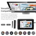 thumbnail image 3 of XPPen Artist 12 Pro Graphic Tablet with 1080P Drawing Monitor,Graphic Drawing Tablet with 8192 Levels Pressure Battery-Free Stylus,Black, 3 of 10